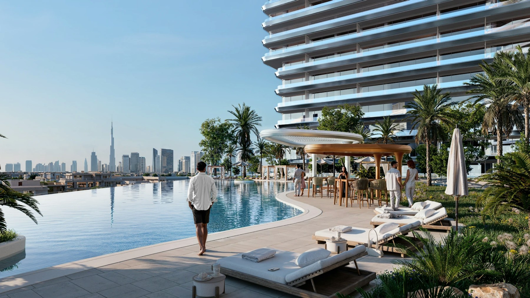 Binghatti SkyTerraces architectural rendering